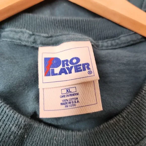 Vintage 90s Philadelphia Eagles Shirt USA XL Pro Player Single Stitch Big Eagle - Picture 2 of 9